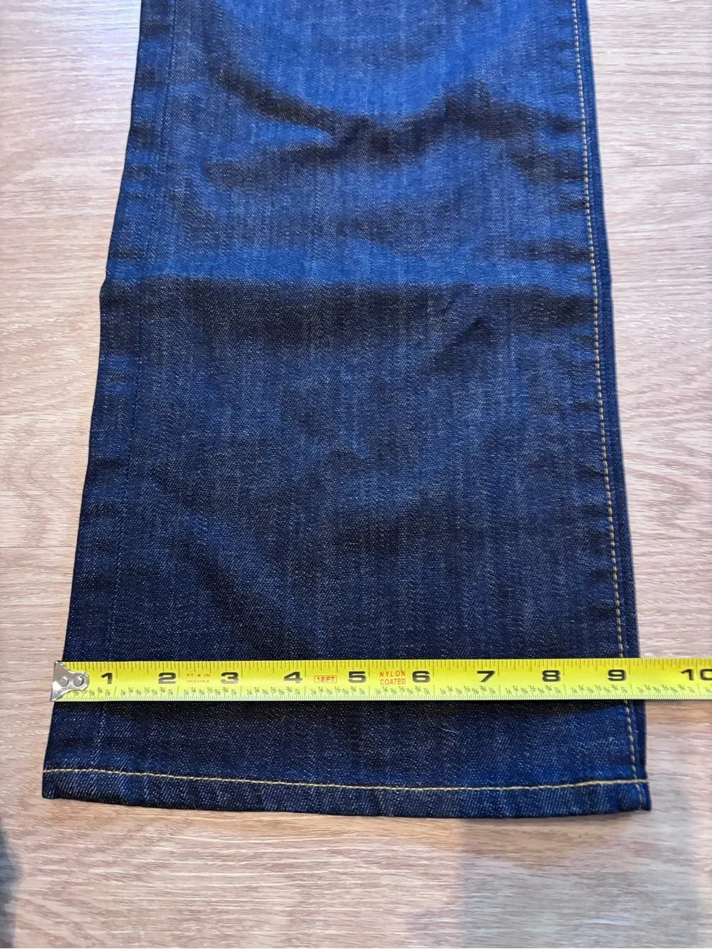 AG Adriano Goldschmied Men’s 34x32* Protege Jeans Dark Wash Raw Denim USA Made